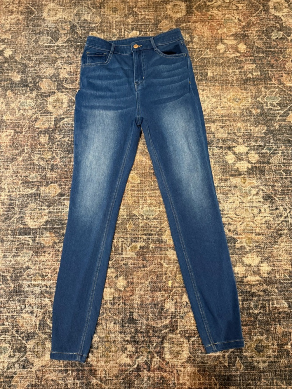 HALARA Dark Wash Flex High-Rise Skinny Jeans